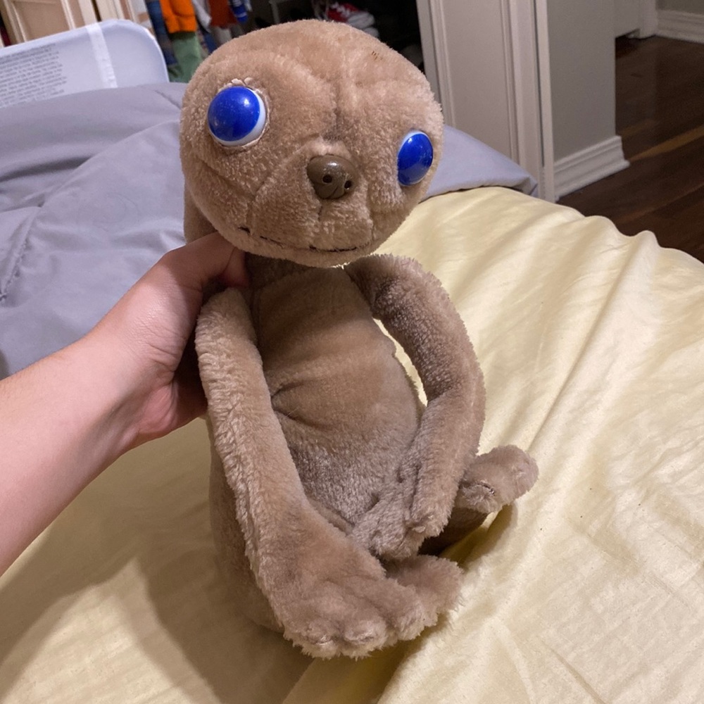Handmade 1982 E.T. Stuffed Toy MADE IN KOREA HTF